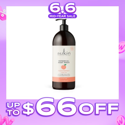 SUKIN - Botanical Body Wash Peach Perfect 1L
