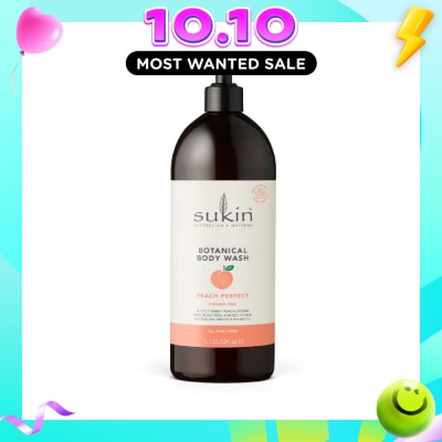 SUKIN Botanical Body Wash Peach Perfect 1L image