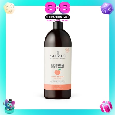 SUKIN - Botanical Body Wash Peach Perfect 1L