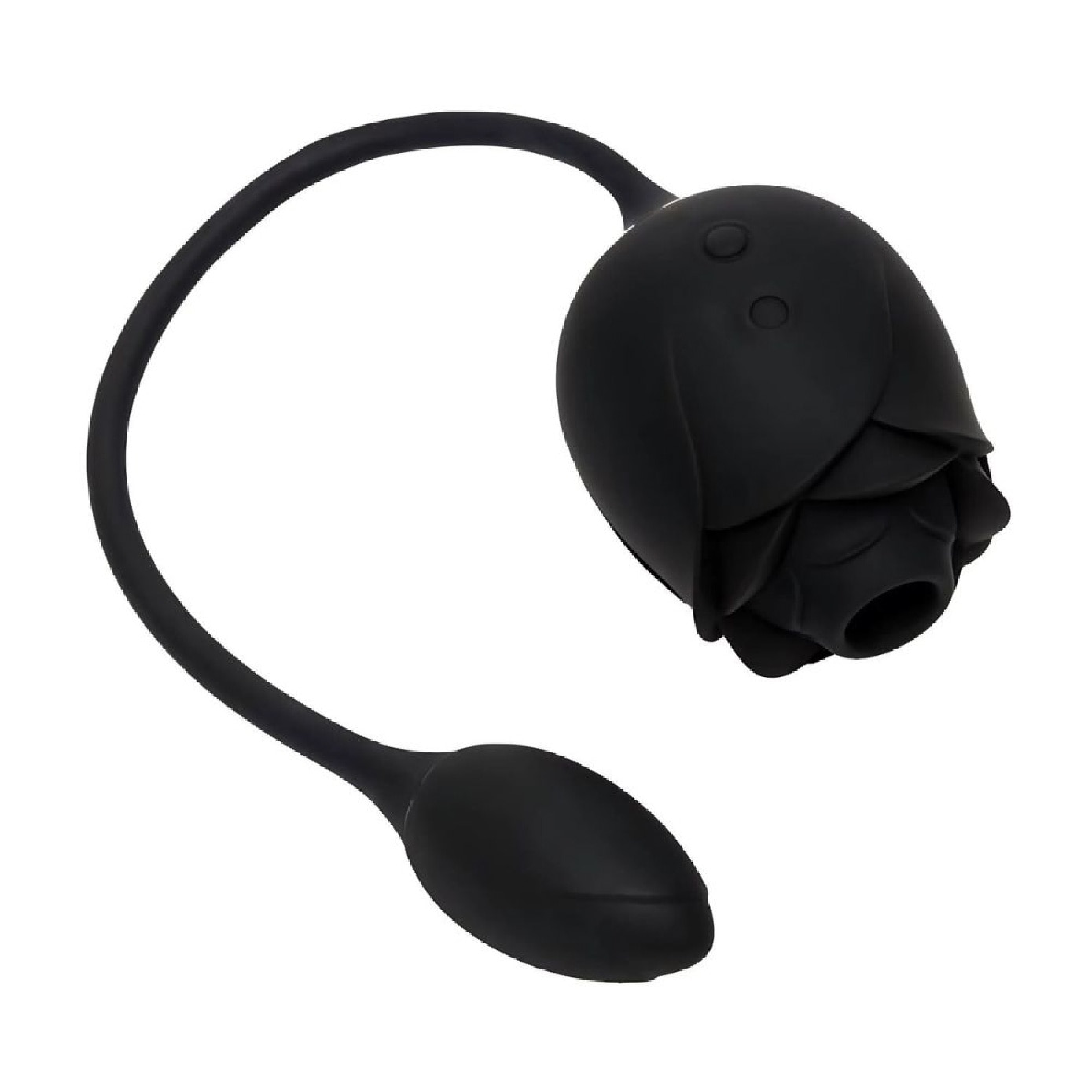 Dark Blushing Rose Suction Egg Vibrator 1s