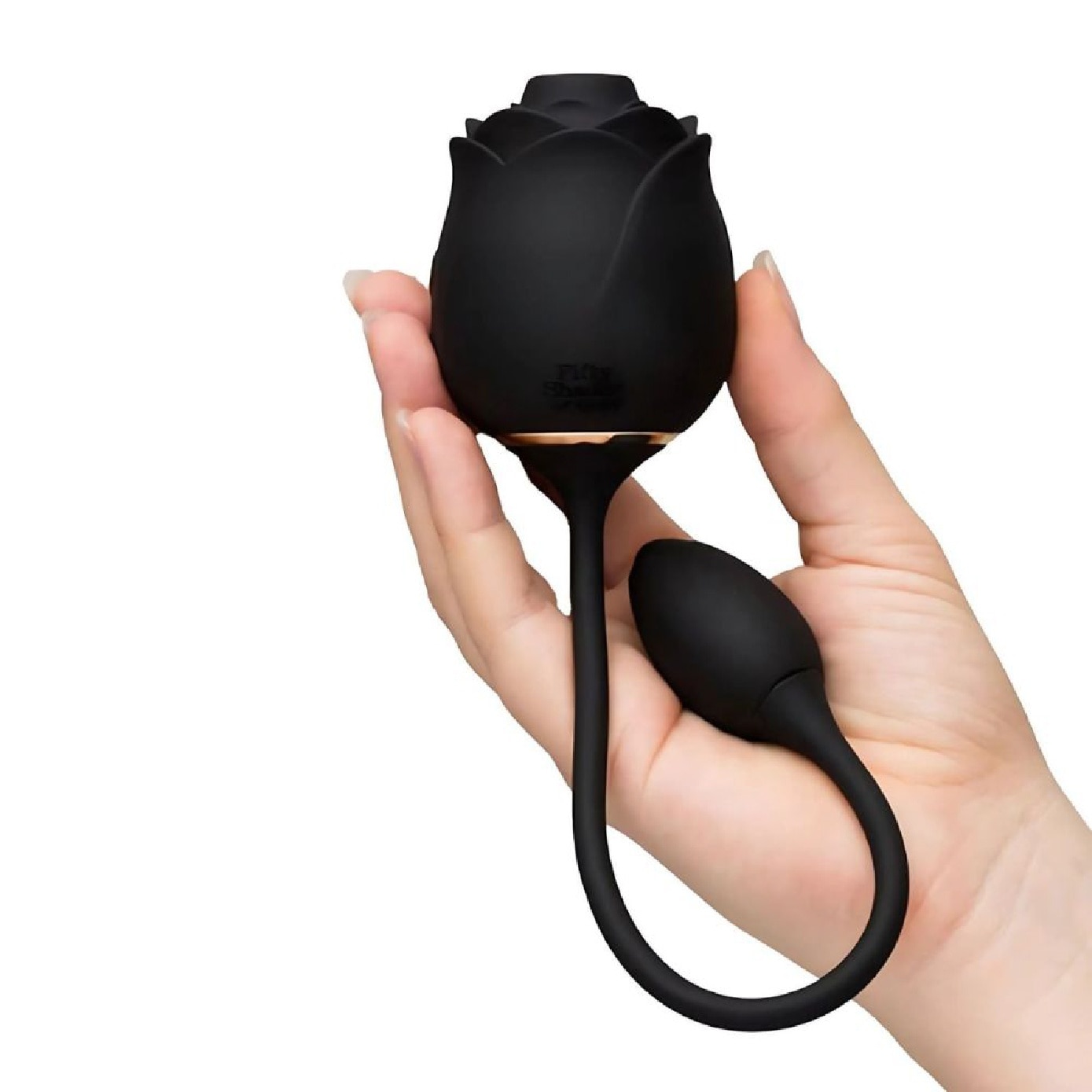 Dark Blushing Rose Suction Egg Vibrator 1s