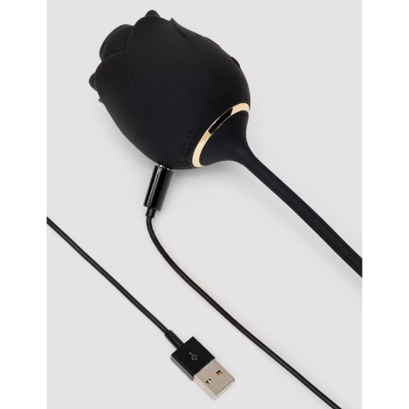 Dark Blushing Rose Suction Egg Vibrator 1s