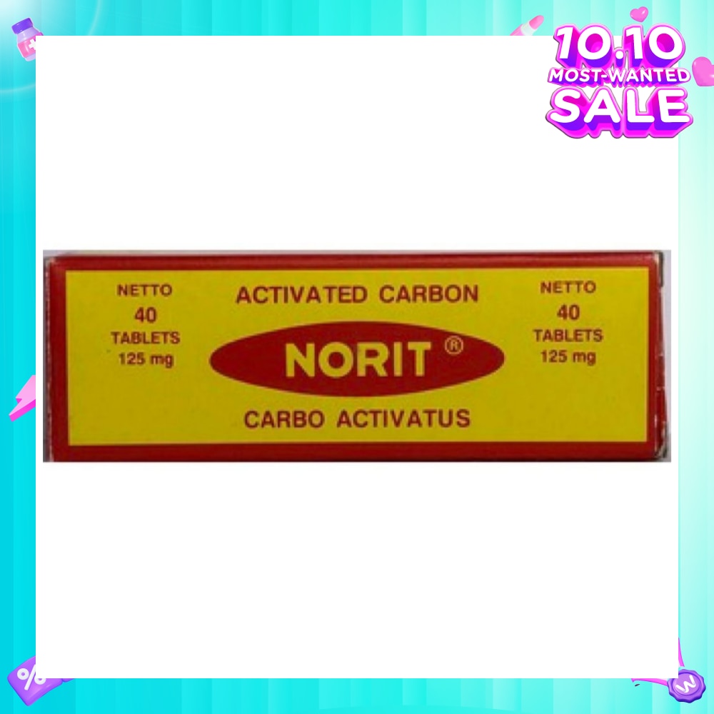 Activated Carbon 125mg 40s