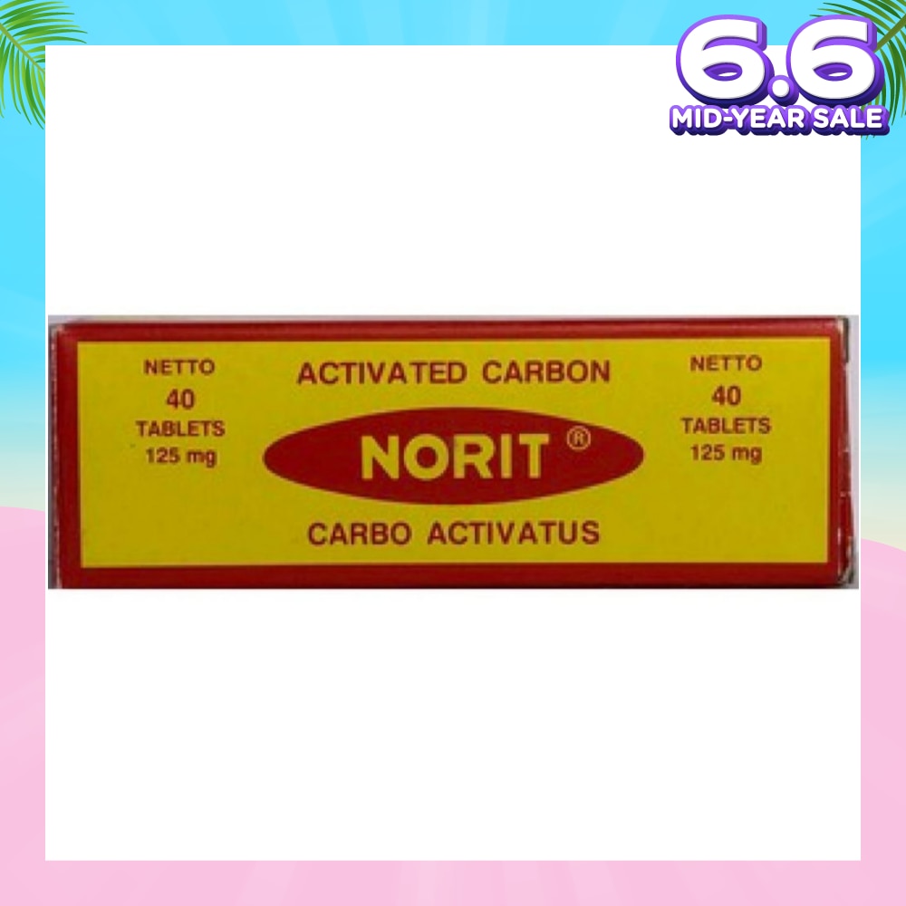 Activated Carbon 125mg 40s