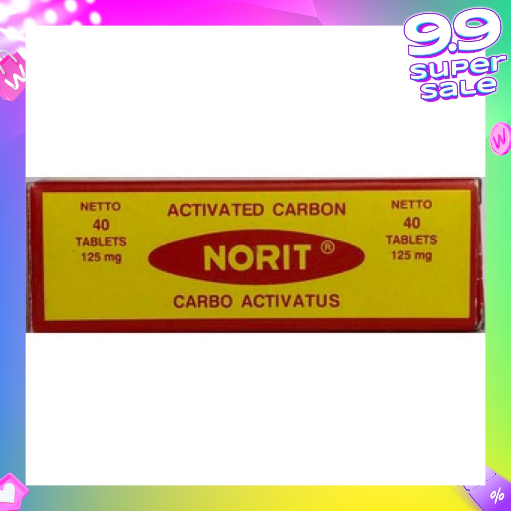 Activated Carbon 125mg 40s