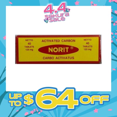 NORIT - Activated Carbon 125mg 40s