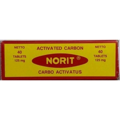 NORIT Activated Carbon 125mg 40s