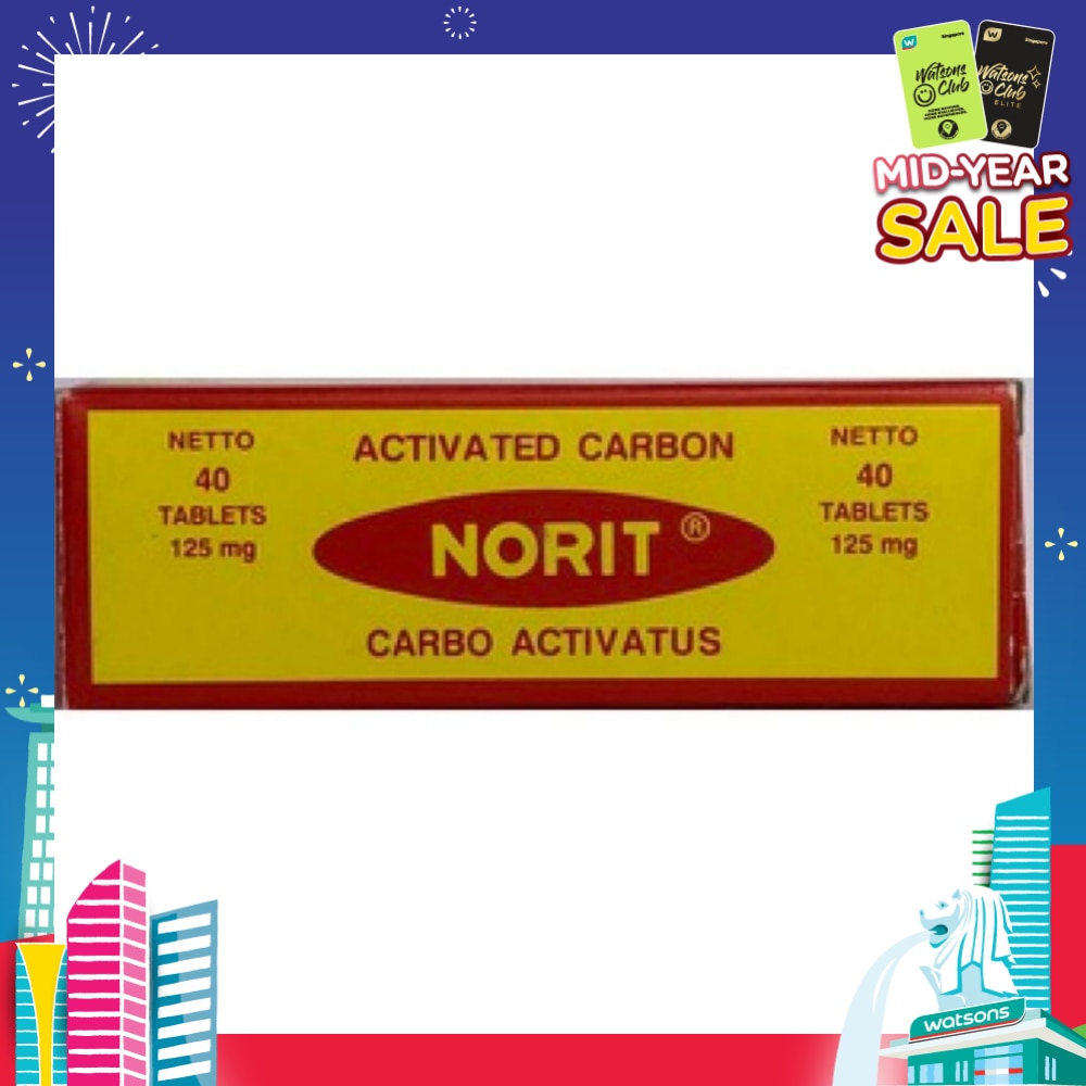 Activated Carbon 125mg 40s