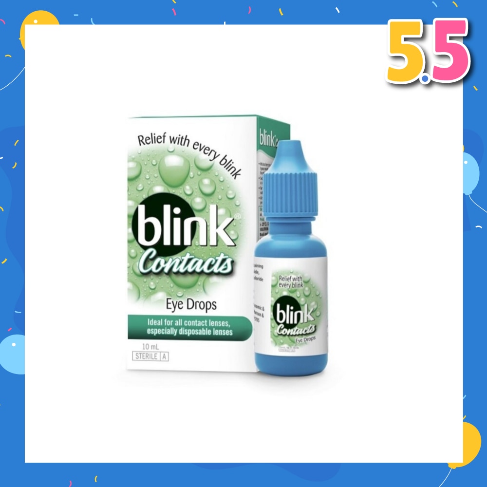 Blink Contact Eye Drops 10ml