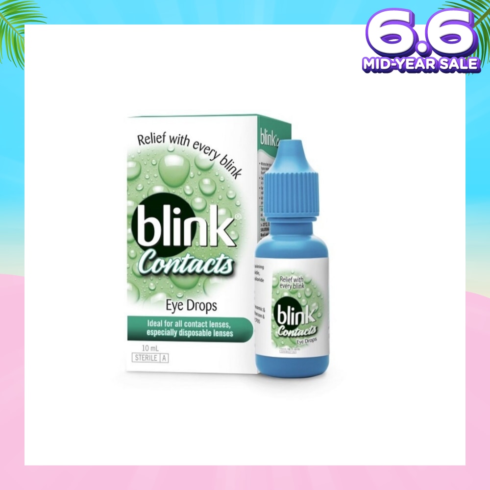 Blink Contact Eye Drops 10ml