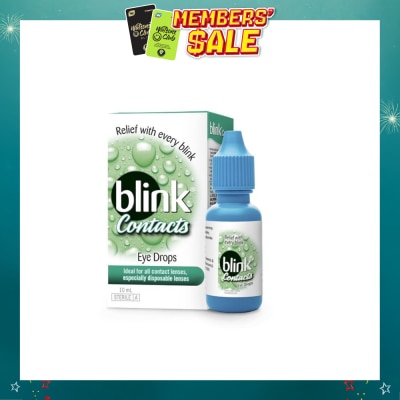 BAUSCH + LOMB - Blink Contact Eye Drops 10ml