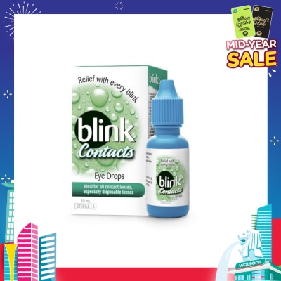 BAUSCH + LOMB Blink Contact Eye Drops 10ml