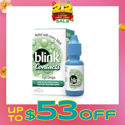 BAUSCH + LOMB Blink Contact Eye Drops 10ml