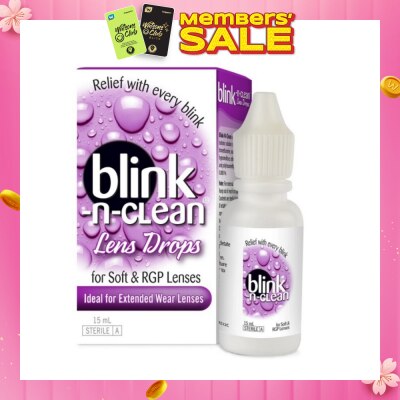 BAUSCH + LOMB Complete BlinkNClean Lens Drops 15ml