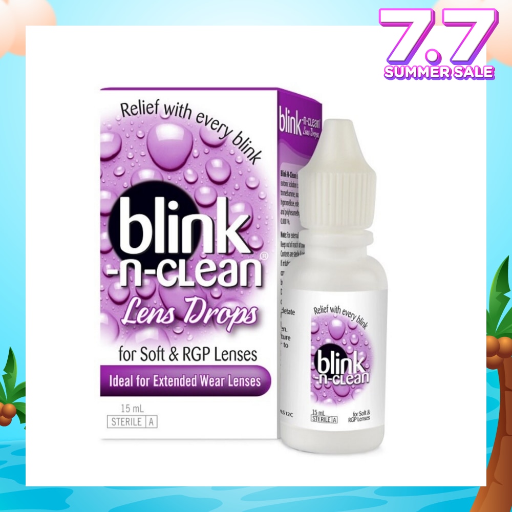 Complete BlinkNClean Lens Drops 15ml