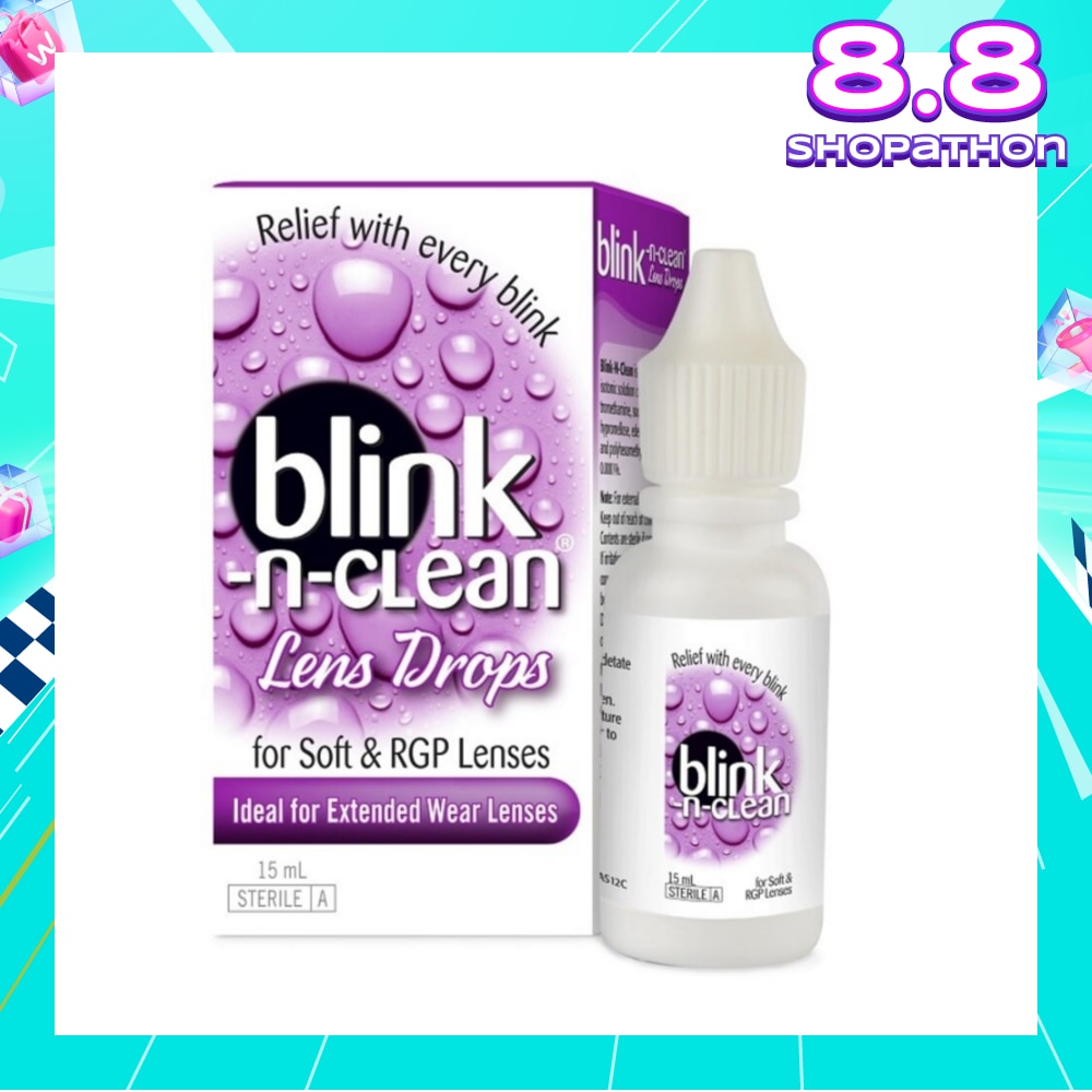 Complete BlinkNClean Lens Drops 15ml