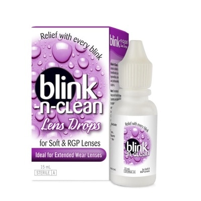 BAUSCH + LOMB Complete BlinkNClean Lens Drops 15ml