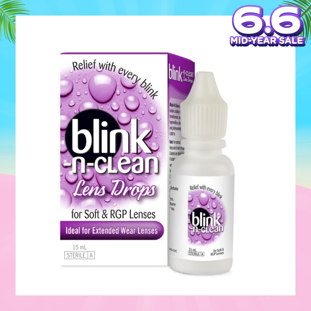 Complete BlinkNClean Lens Drops 15ml