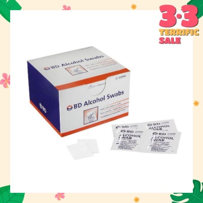 BD Alcohol Swabs 100s