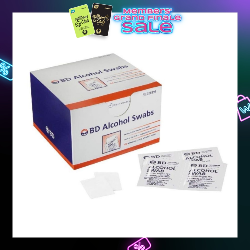Alcohol Swabs 100s