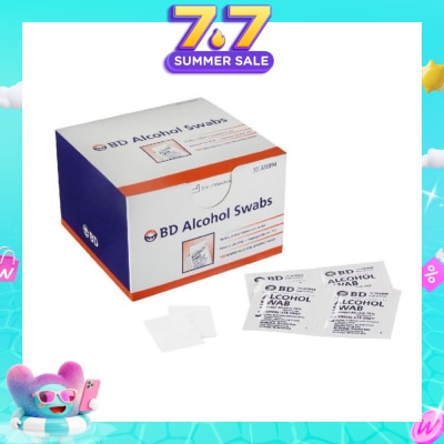 BD - Alcohol Swabs 100s