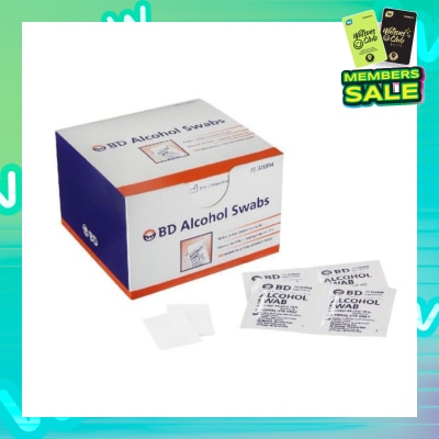 BD Alcohol Swabs 100s