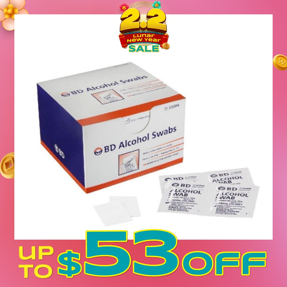 Alcohol Swabs 100s