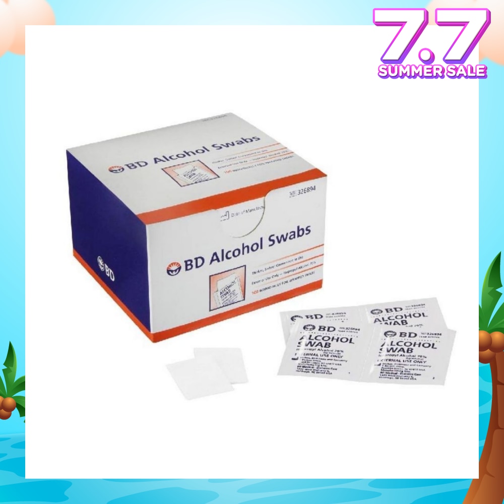 Alcohol Swabs 100s