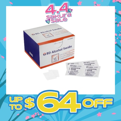 BD - Alcohol Swabs 100s