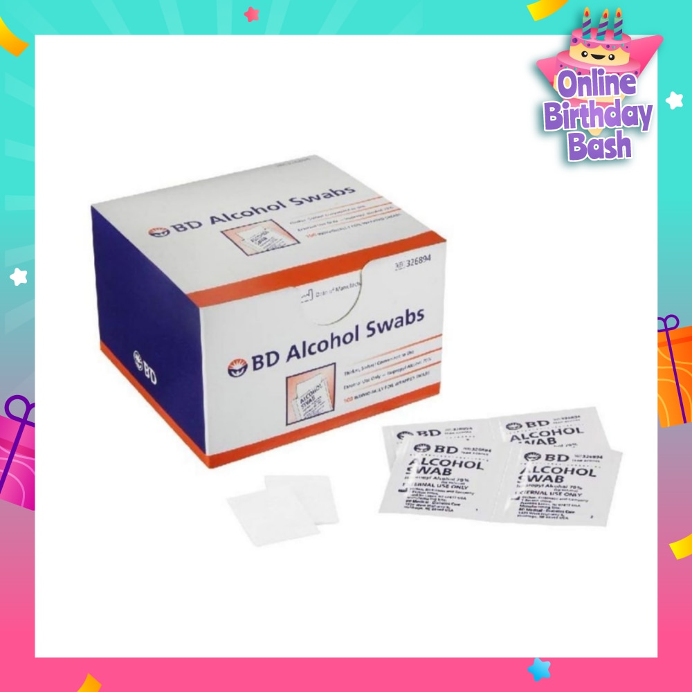 Alcohol Swabs 100s