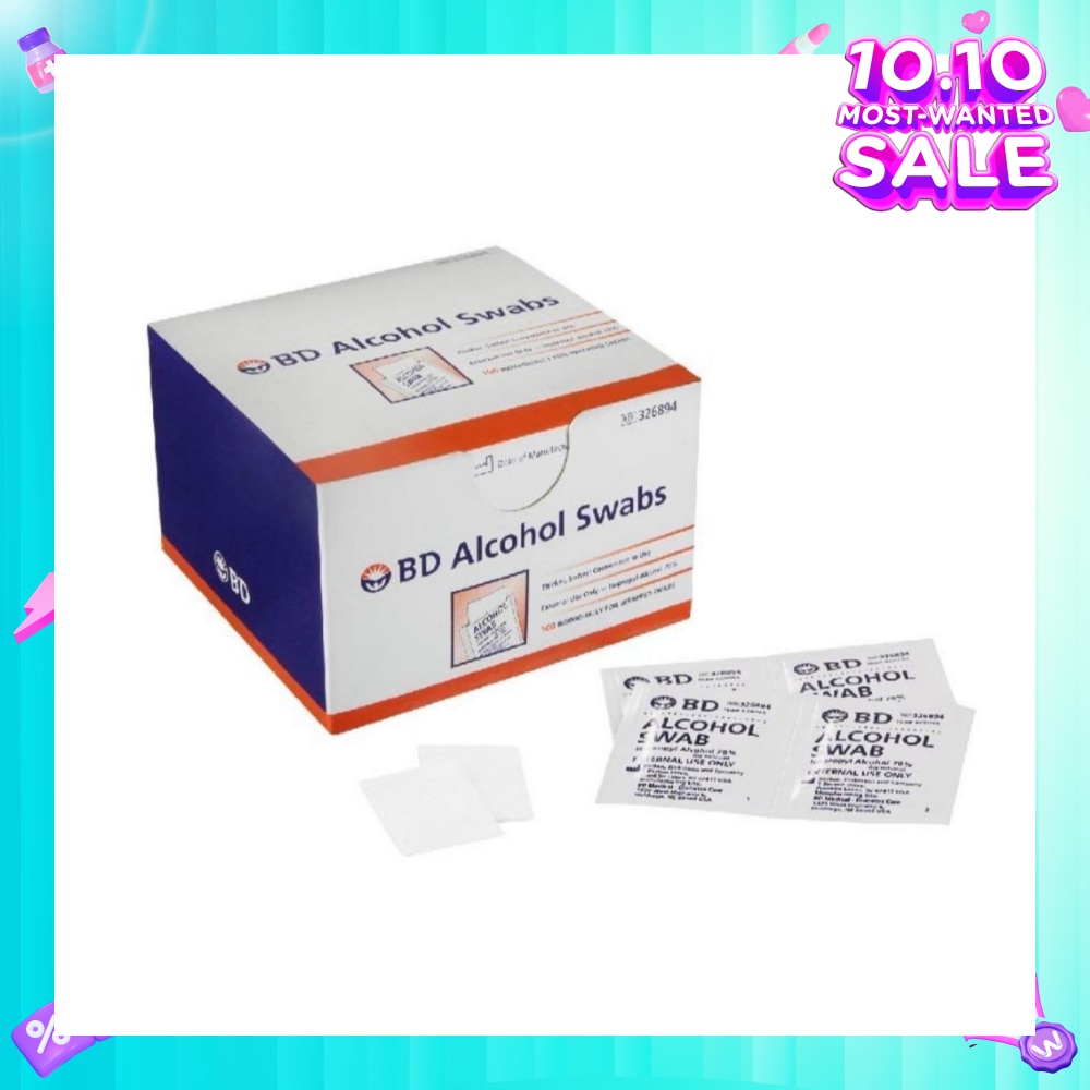 Alcohol Swabs 100s