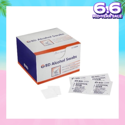 BD Alcohol Swabs 100s