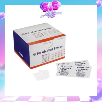 BD - Alcohol Swabs 100s