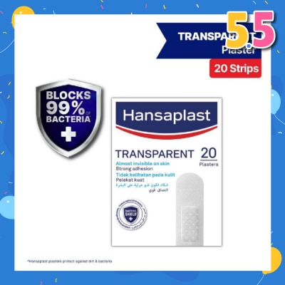 HANSAPLAST Transparent Strips Plaster 20's