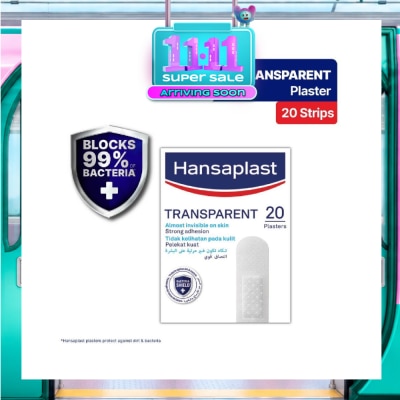 HANSAPLAST Transparent Strips Plaster 20's image