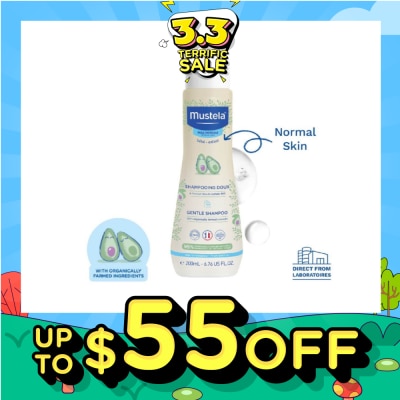 MUSTELA Gentle Shampoo for Delicate Hair 200ml