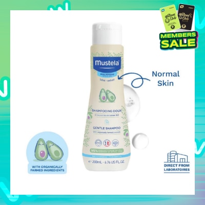MUSTELA Gentle Shampoo for Delicate Hair 200ml