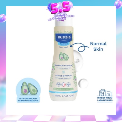 MUSTELA - Gentle Shampoo for Delicate Hair 200ml