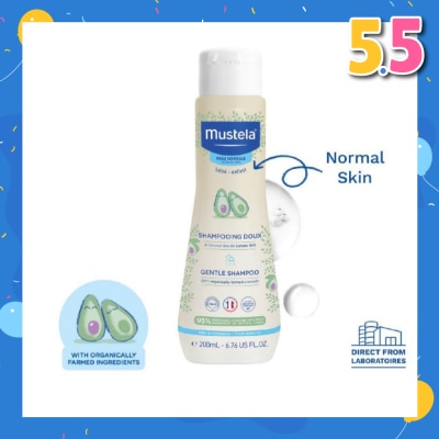 MUSTELA Gentle Shampoo for Delicate Hair 200ml