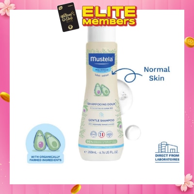 MUSTELA Gentle Shampoo for Delicate Hair 200ml