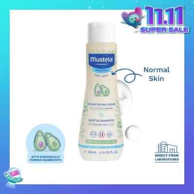 MUSTELA Gentle Shampoo for Delicate Hair 200ml
