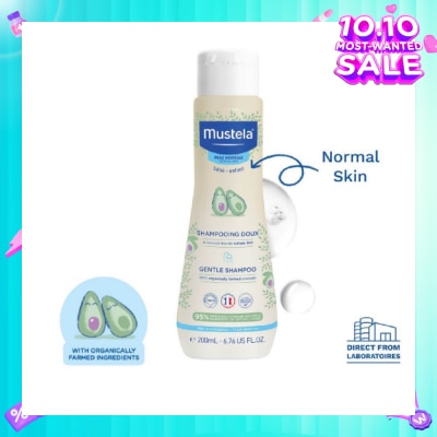 MUSTELA Gentle Shampoo for Delicate Hair 200ml