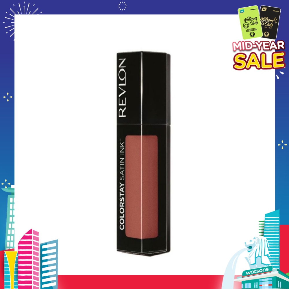 REVLON ColorStay Satin Ink Longwear Liquid Lipstick 006 Eyes On You 1s (Expiry: Dec`2025)