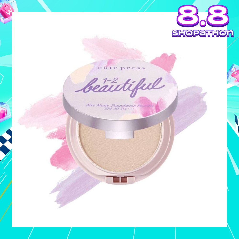 1-2-Beautiful Airy Matte Foundation Powder SPF30 PA+++ 01 13g