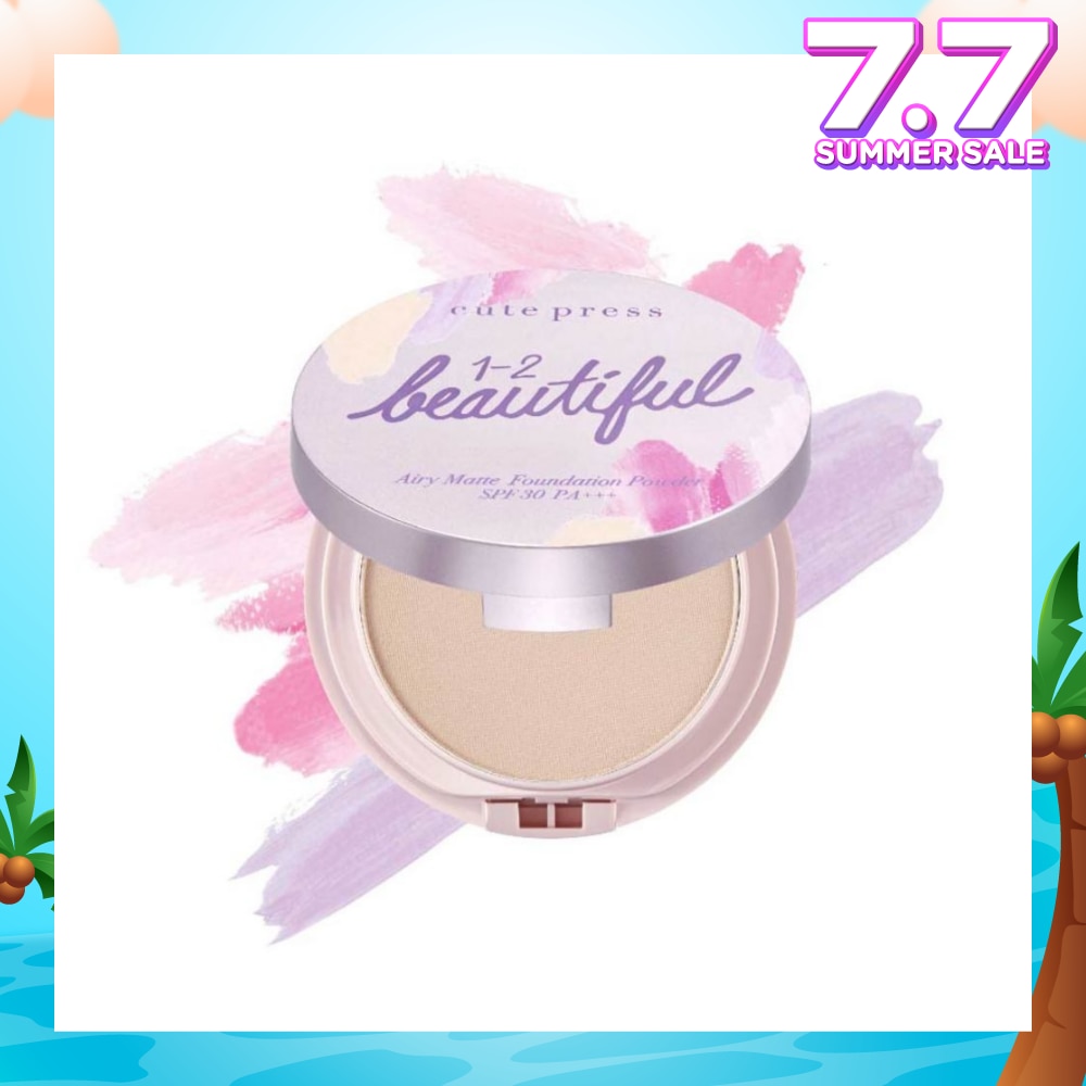 1-2-Beautiful Airy Matte Foundation Powder SPF30 PA+++ 01 13g