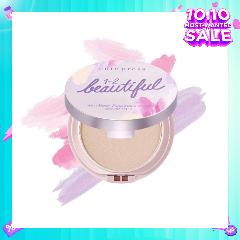 1-2-Beautiful Airy Matte Foundation Powder SPF 30 PA+++ 02 13g