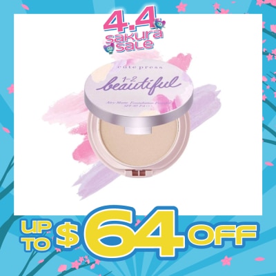 CUTE PRESS - 1-2-Beautiful Airy Matte Foundation Powder SPF 30 PA+++ 02 13g