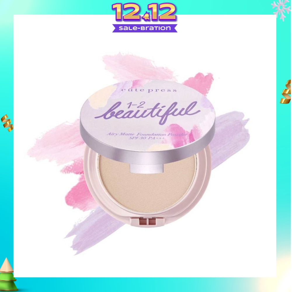 1-2-Beautiful Airy Matte Foundation Powder SPF 30 PA+++ 02 13g