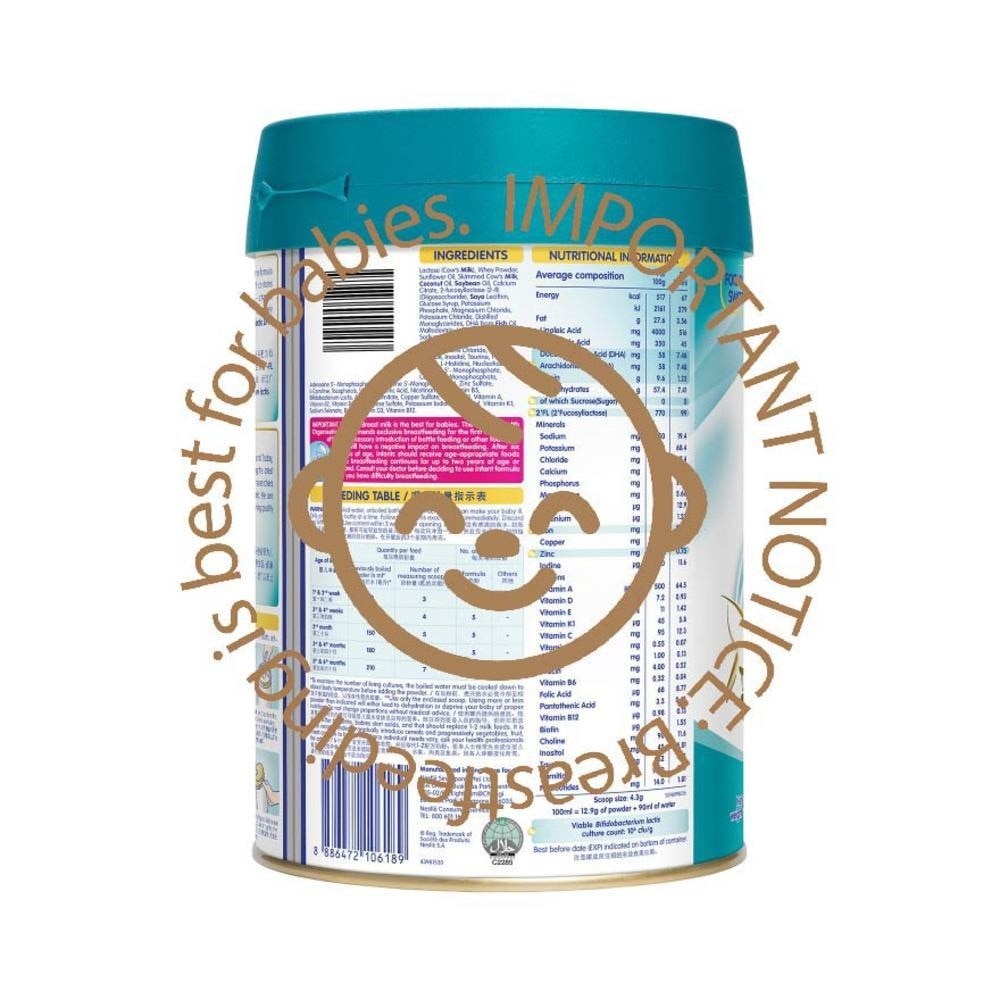 Nestle Nan Optipro Stage 1 Infant Formula Milk 850g <BR>