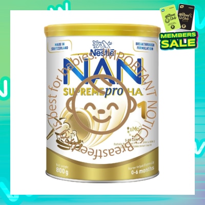 NESTLE NAN® SupremePro H.A. Stage 1 Starter Infant Formula Milk 800g
